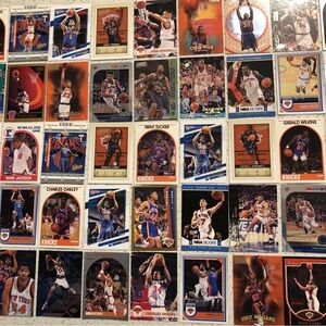 65 New York Knicks Basketball Cards Allan Houston Patrick Ewing Mark Jackson